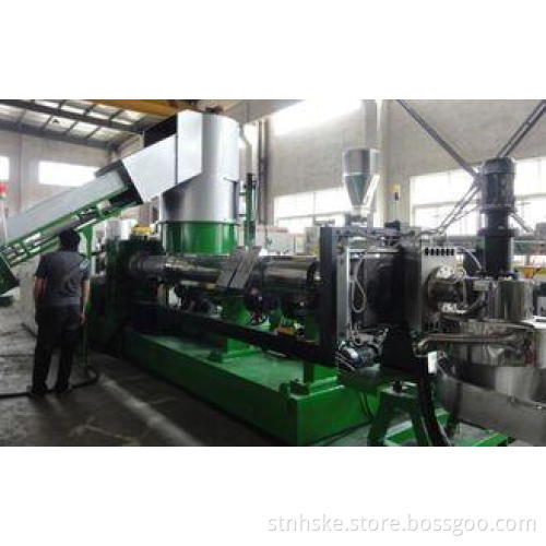 Single Screw PP Film Granulator , Plastic Recycling and Pel